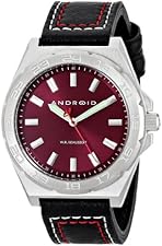 ANDROID Men's AD712BR Interceptor Analog Japanese-Quartz Black Watch