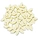 Dulce Cocina Absorbent Coasters - Save Your Table From Damages Without Losing Your Style, Felt Drink Coaster Set of 6 In Ivory Tree Pattern
