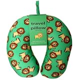 Kid's Travel Pillow in Green Lion