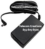 Mitel 24VDC IP Power Adapter Universal ~ Part# 50005300 & 51005172 Power Cord (C7) With NA Plug for Universal Power Adapter
