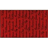 Fu�matte International red 75x120 cmvon "Wash+Dry"