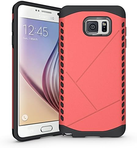 Galaxy Note5,X-Master® [2in1 Hybrid Dual Layer] Armor Defender Case For Samsung Galaxy Note5.[Scratch Resistant] [Shock Proof] (Rose )
