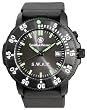 Smith & Wesson Men's SWW-45 S.W.A.T. Black Rubber Strap Watch