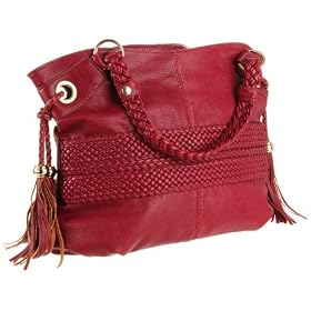 all hobo games Melie Bianco Bella S11-268 Woven Slouchy Hobo