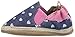 Robeez Girls' Heart Mania Slip-On, Grey, 6-12 Months M US Infant