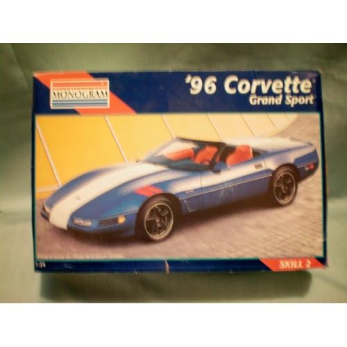 Monogram 1996 Corvette Grand Sport Model Car Kit    1:24    NIB    as 