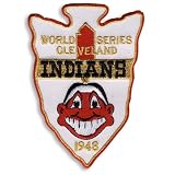 1948 Cleveland Indians Champions World Series Patch