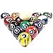Professional Pool Balls/Billiard Balls Set, Complete 16 Balls for Pool Tables
