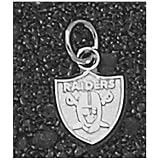LogoArt Oakland Raiders Sterling Silver Team Logo Pendant