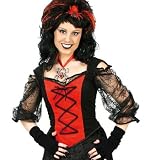 Top Mona schw/rot 40