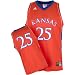 adidas Kansas Jayhawks Dark Red Replica Basketball Jersey