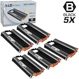 LD &copy; Compatible Replacements for Brother PC301 Set of 5 Fax Cartridges With Roll for use in Brother FAX 885MC, Intellifax 750, 770, 775, 870MC, 885MC, and MFC-970MC Printers