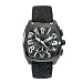 LANCASTER JOSS STEEL CHRONO WATCH BLACK W/ WHITE OLA0251BNRBNNR