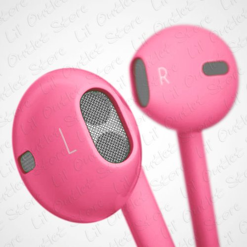 Hot Pink Rose 3.5mm EarPods with Remote And Mic Latest Model for iPhone 5 & 4S 4G 3GS iPod Touch 5 Nano 7 etc. Compare to MD827LL/A with Crystal Box Retail Package Hot Pink Rose 3.5mm EarPods with Remote And Mic Latest Model for iPhone 5 & 4S 4G 3GS iPod Touch 5 Nano 7 etc. Compare to MD827LL/A with Crystal Box Retail Package