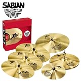 Sabian Xs20 Cymbals Super Set with Free 10 Splash & 18 Crash 