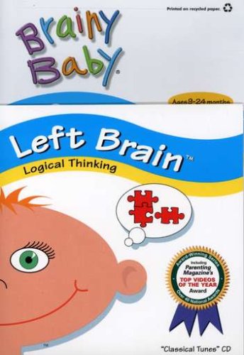 DVD: Brainy Baby. Left Brain   Inspires Logical Thinking