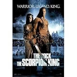 (24x36) Scorpion King movie POSTER Rock Dwayne Johnson wwe RARE