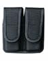 Bianchi Accumold 7302 Black Double Magazine Pouch (Size 4 Glock 20 Hidden Snap)