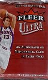 2007-08 (2008) Fleer Ultra SE Basketball Factory HOBBY PACK - 1 Autographed/Memorabilia Cards & 1 Rookies Card per Pack