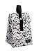 Bungalow Doggie Bag Insulated Lunch Tote, French Twist Black