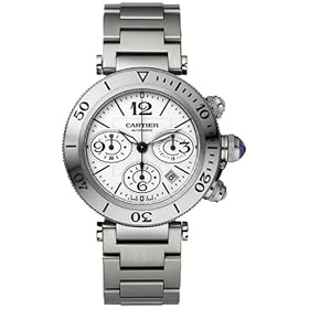 Cartier Pasha Seatimer Mens Watch W31089M7