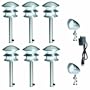 Westinghouse 411728-41P HI-Intensity LED Landscape Lighting Set, 8 Piece (6 Pathlights and 2 Spotlights)