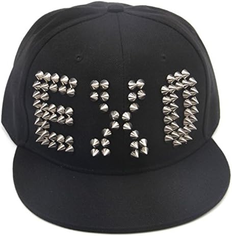 AoYa 1 X KPOP ACCESSORIES EXO XOXO rivet cap baseball hat