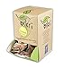 Oskri Coconut Original with Dark Chocolate, 0.88-Ounce Bars (Pack of 40)