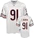 Tommie Harris Jersey: Reebok White Replica #91 Chicago Bears Jersey - Large