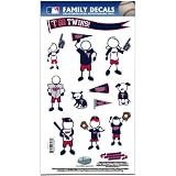 MLB Minnesota Twins Medium Family Decal Set