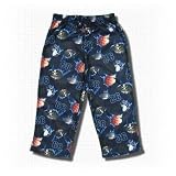 All-Sport Navy Microfiber Flannel Lounge Pants for Boys