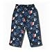All-Sport Navy Microfiber Flannel Lounge Pants for Boys