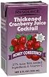 Resource Thickened Cranberry Juice Cocktail, Honey Consistency, 8-Ounce Boxes (Pack of 27)