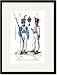 Black Framed/Matted Print 17x23, United States Military Academy, 1825