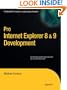 Pro Internet Explorer 8 & 9 Development: Developing Powerful Applications for The Next Generation of IE