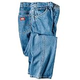 Dickies 13-293SNB Relaxed Fit Jean in Stonewashed Indigo Blue by Dickies