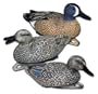 12 - Pk. Carry - Lite� Duck Commander Blue Winged Teal Decoys