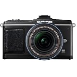 OLYMPUS マイクロ一眼 PEN E-P2 レンズキット ブラック E-P2LKIT-BLK