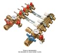 Zurn Preassembled 3 Port Radiant Heating Manifold - Model # QHPM-3