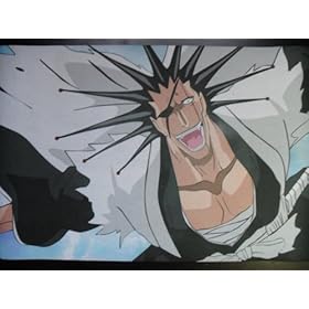  Anime Bleach Zaraki Kenpachi Multi Use Card Gaming House Decor Play Mat