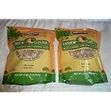 Kirkland Cashew Clusters with Almonds and Pumpkin Seeds Gluten Free 32 oz (Pack of 2)
