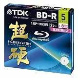TDK Blu-ray Disc 5 Pack - BD-R 25GB 6X - Super Hard Coating Surfaceby TDK Media