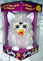 FURBY WHITE WITH MULTI-COLORED HAIR MODEL 70-800