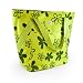 Juss-Luv Breeze Bag - Ladies (insulated) shopping & Tote Bag - Green Flower (size: large)