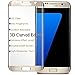 Galaxy S7 Edge Screen Protector, Modroid S7 Edge 3D Curved Full Coverage Premium Tempered Glass [Ultra Thin 0.2mm Thickness] for Samsung Galaxy S7 Edge-(Transparent Silver)