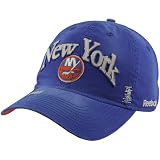 Reebok New York Islanders Garment Wash Adjustable Slouch Hat - Royal Blue