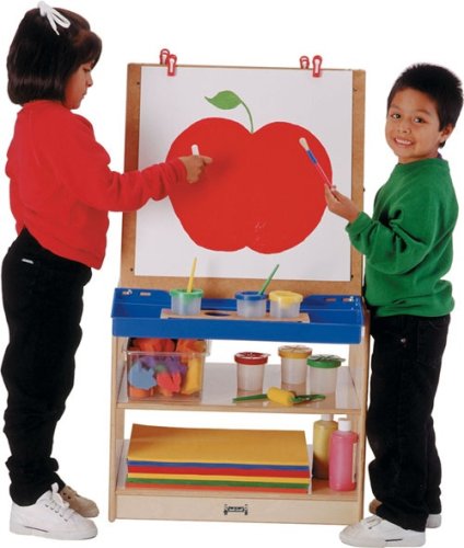 Childrens Toyshop  Toys : Jonti-Craft 0289JC 2 STATION EASEL