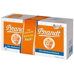 Brandt Marken-Zwieback, 10er Pack (10 x 450 g Packung)
