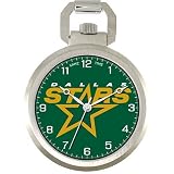 NHL Men's NHL-PW-DAL Pocket Collection Dallas Stars Pocket Watch