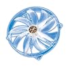 Akasa Blue LED Crystal Clear Lüfter 220 mm